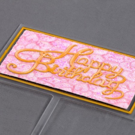 Set for decorating a cake: Topper "Happy Birthday" 1 pc., 10 candles-3