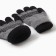 Gloves are children's double, black/gray, size 16