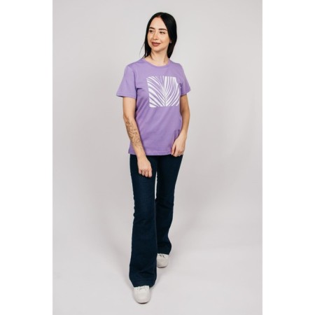 Female T -shirt, size 44, lilac color