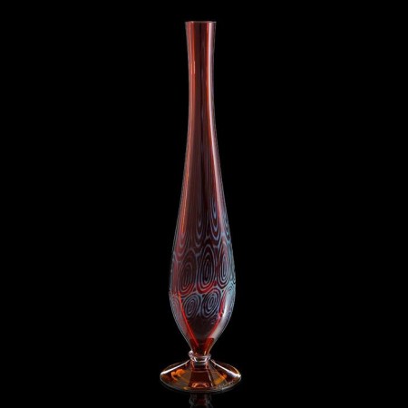 Interior vase "Scale Fish", 70 cm