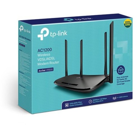Wireless TP-Link Archer VR300 AC1200 10/100Base-TX/Adsl Black-4