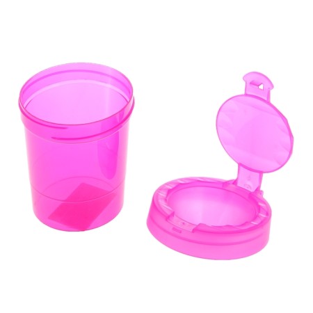 A glass-non-duplicate 280 ml, premium Creative, with a lid, mix-1
