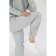 Knitwear trousers with an elastic band on the bottom, size 46