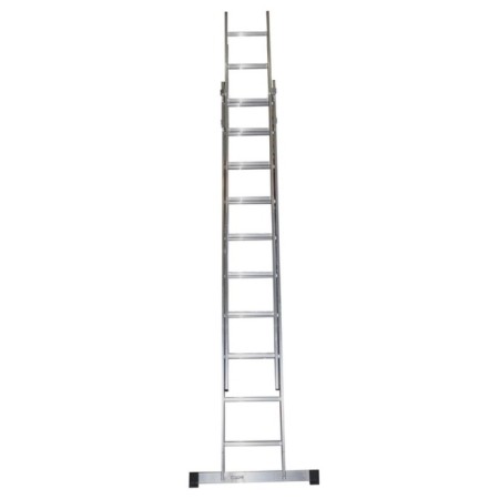 Enkor 69697 staircase, two -section, aluminum, 9 steps-1