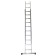 Enkor 69697 staircase, two -section, aluminum, 9 steps