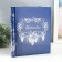 Photo album magnetic 20 sheets "Vine vine" silver 29x24x2 cm