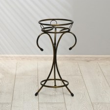 Flower stand, floor, 1 pot, d = 17 cm, bronze, 