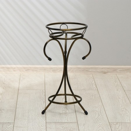Flower stand, floor, 1 pot, d = 17 cm, bronze, "Picasso"