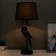 Parish table lamp E27 40W Black Service 23.5x23.5x50 cm Risalux