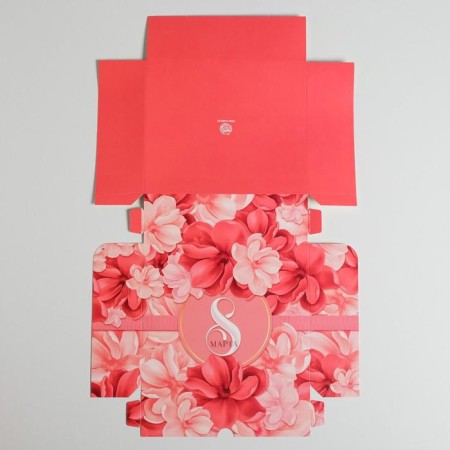 Confectionery packaging, box "March 8", 17 x 20 x 6 cm-4