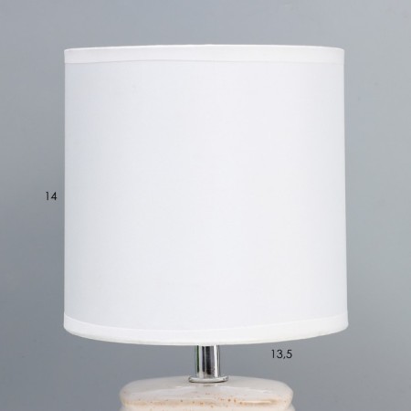 Iris table lamp E14 40W white 14x14x26 cm-2