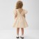 Dress Children's Minaku: Partydress, Milk color, height 122 cm