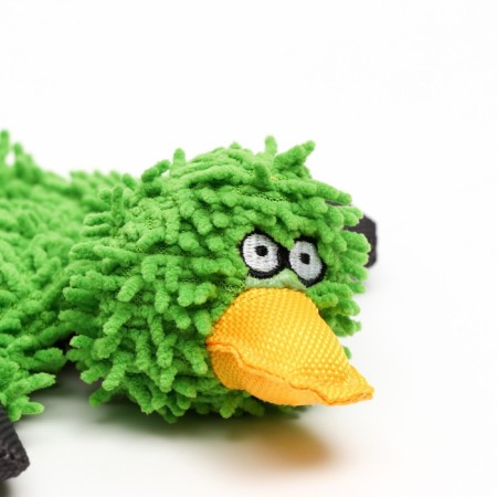 Textile toy "Cosmatian duck", 32 x 19 cm, green-3