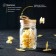 Glass Bank for Fruent products "Eco", 250 ml, 6.5 × 12 cm