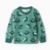 Pajamas for boys, color green, height 122 cm