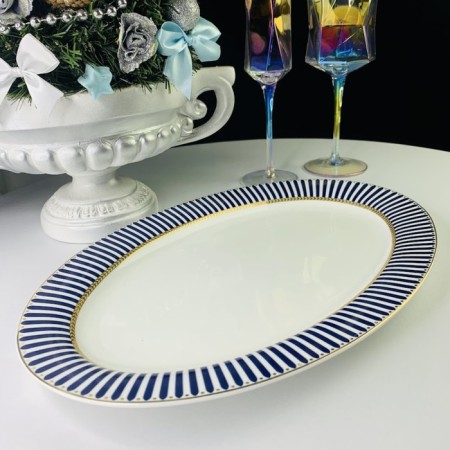 Oval Lenardi dish "Infanta", length 35.5 cm-1
