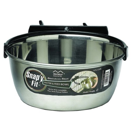 Midwest bowl on a cage, 1 l, stainless steel