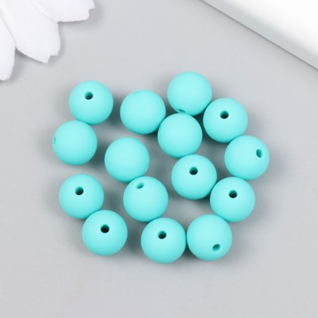 Busina silicone "round" turquoise-green d = 0.9 cm-1