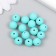 Busina silicone "round" turquoise-green d = 0.9 cm