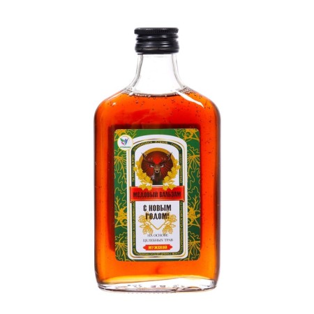 New Year's honey balm Altai male, 250 ml-2