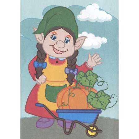 Coloring-two "Visiting the Gnome", 16 p.-3