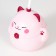 Maneck table lamp LED 3W AKB USB Pink 11.5x10x30 cm Risalux