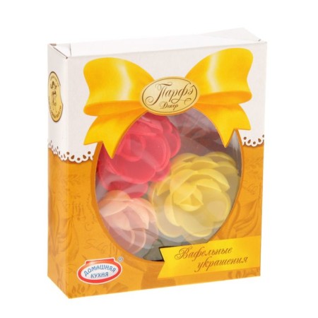 Set of confectionery "Waffele decorations with sprinkles", 17.2 g, mix-6