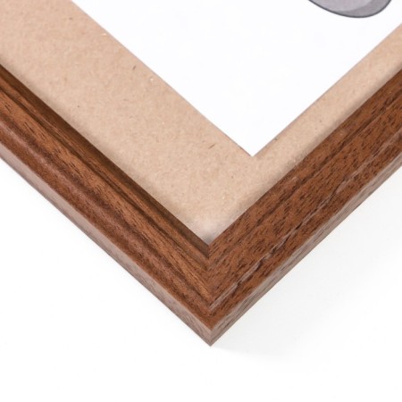 Photo frame wood 18x24 cm, No. 1, 17 mm, mokko (plastic screen)-2