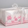 Capcake box, confectionery packaging, 2 cells "With love for you", 16 x 8 x 7.5 cm