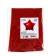 Foil ball 18 "Star - red" 1 pc.