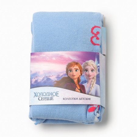 Disney tights "Cold heart", Blue color, 116-122 cm-3