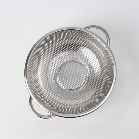 A colander with the handles "Marco", D = 19 cm, 23 × 19.5 × 6.8 cm, stainless steel-4