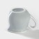 Porcelain Porcelain "Watercolor", 65 ml, color light gray