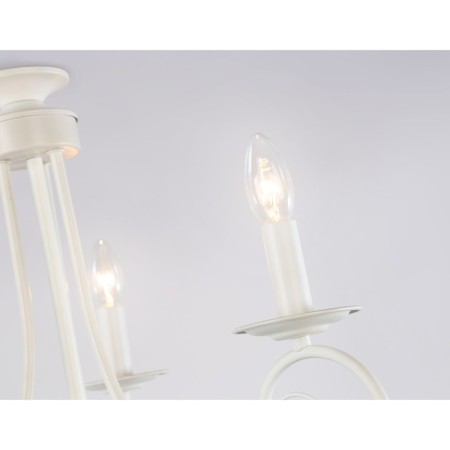 Suspended Ambrella Traditional Modern TR9605, E14, white color-4