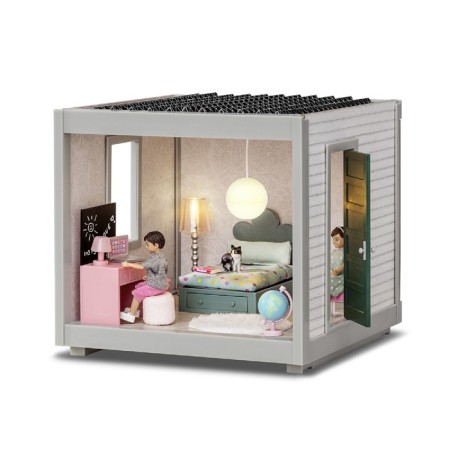Lundby puppet room room, 22 cm-8