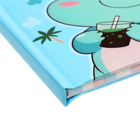 Gift notebook, 45 sheets, line, on a dragon castle (16.3x12.7cm)-3