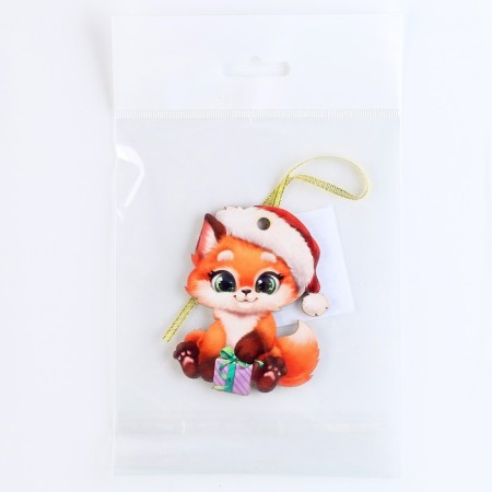 New Year's Christmas tree suspension "New Year! Fox "-4