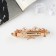 Hair hair clip "Fun" bow, 8.5 cm
