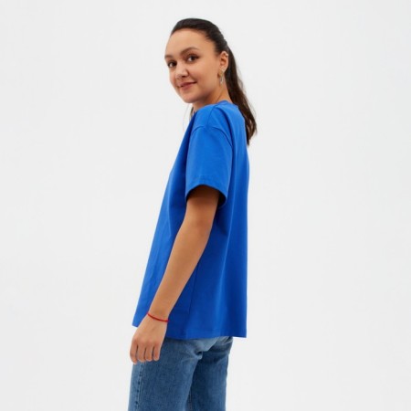 Women's T-shirt Minaku Oversize Fit: Color Electric, Rr. 42-3