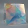 A packet for a cake with a square bottom, holographic, 30 x 30 x 30 cm