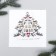 Paper napkins "Christmas tree", 33x33 cm, set 20 pcs.