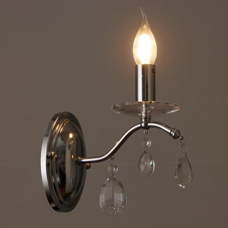 BRA ECONOMENT EKARINA 1x60W E14, chrome 24x11x23 cm-2