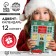 Advent Calendar New Year's "Magic Winter", sweets 12 pcs