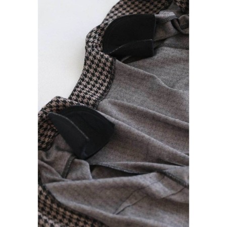 Female dress, size 52, beige color-3