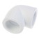 Valfex corner, polypropylene, d = 40 mm, 90 °