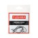 Offset hooks yugana o’haughnessy worm, No. 1/0, 4 pcs.
