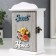Keywood tree 2 hook "Three roses - Sweet Home" 20.5x6x15 cm