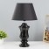 Lunet table lamp E27 40W black 28x28x45 cm Risalux