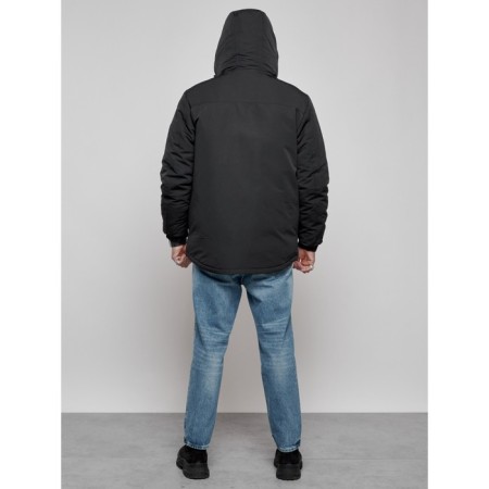 Male Winter jacket, size 48, black color-16