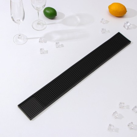 Bar rug of shade, 60 × 8 × 0.9 cm, rubber